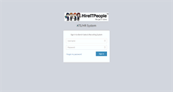 Desktop Screenshot of hireitpeople.net