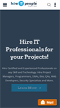Mobile Screenshot of hireitpeople.com